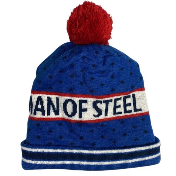 H&M Superman Man of Steel Beanie Knit Hat - Picture 2 of 5